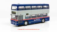 901019 Rapido West Midlands Fleetline Double Decker Bus number 6912 - TWM Blue/Silver - 11E SELLY OAK